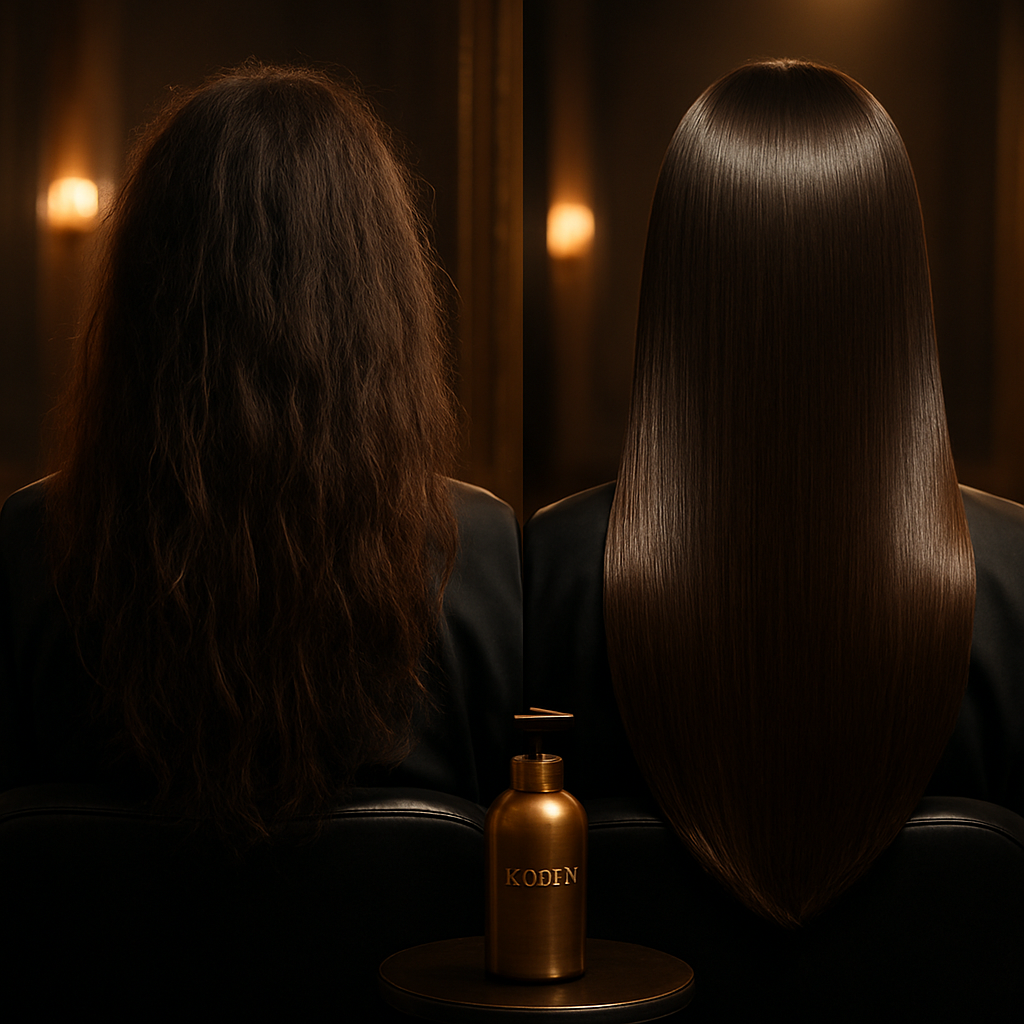 Keratin Treatment Result